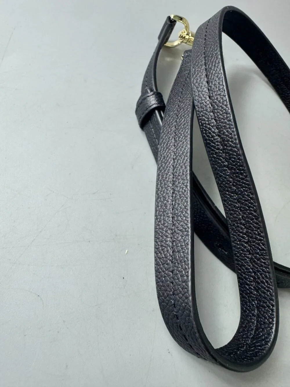 New Kate Spade Black Leather Adjustable Strap